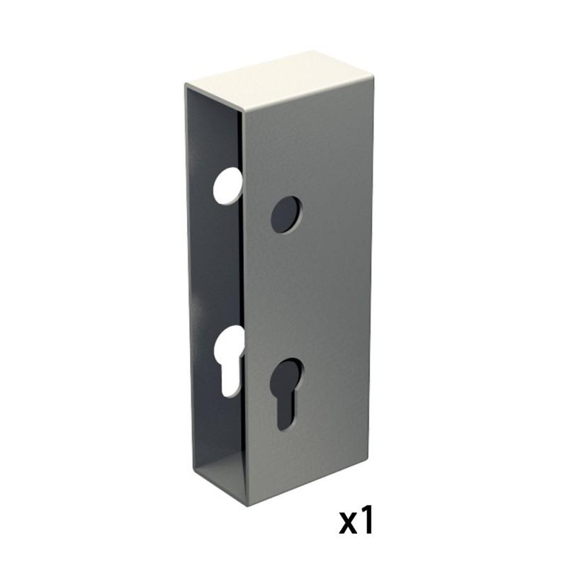 Boîtier pour serrure de portail épaisseur 40 mm