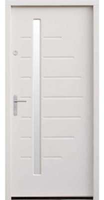 Porte d entrée en bois NYRAX 104x212 cm ep 72 mm Porte d entrée en bois NYRAX