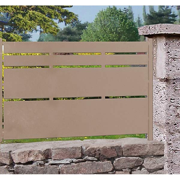 Balustrade en acier galvanisé Himalia largeur 1,50