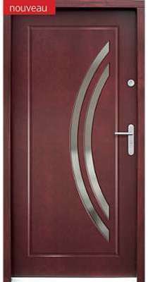 Porte d entrée en bois RODIUM 104x212 cm ep 72 mm Porte d entrée en bois RODIUM