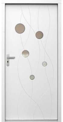 Porte d entrée en bois RITO 104x212 cm ep 72 mm Porte d entrée en bois RITO