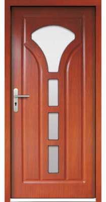 Porte d entrée en bois MOGADOR 104x212 cm ep 72 mm Porte d entrée en bois MOGADOR