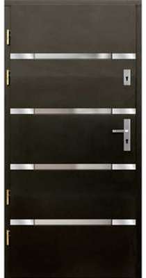 Porte d entrée en bois ALBA 104x212 cm ep 72 mm Porte d entrée en bois ALBA