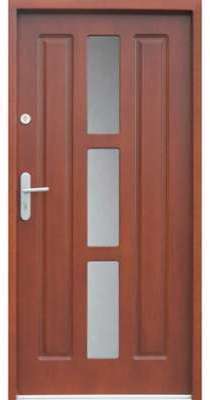 Porte d entrée en bois SIDVO 104x212 cm ep 72 mm Porte d entrée en bois SIDVO