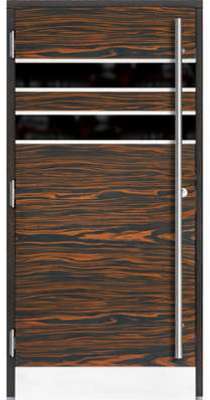Porte d entrée en bois PERONAM104x212 cm ep 72 mm Porte d entrée en bois PERONAM104x212