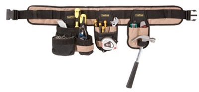Ceinture porte-outils à 3 sacoches Smart Toolpack