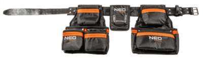 CEINTURE A OUTILS EN CUIR 12 POCHES 84-330 NEO TOOLS CEINTURE A OUTILS EN CUIR