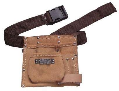 Ceinture porte outils simple poche en cuir épais Ceinture porte outils simple