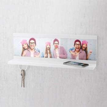 Cadre photo vide poche mural KEYS Blanc