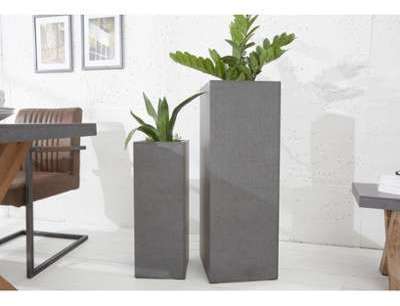 Colonne pot design béton Ulrik 100 cm Colonne pot design béton Ulrik