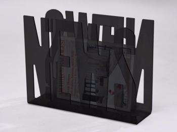 Porte-revues NEWS transparent