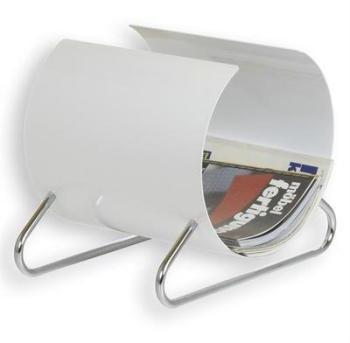 Porte-revues NEO, laqué blanc