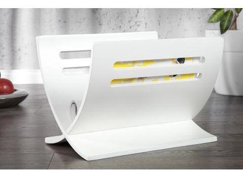 Porte revue Wood blanc
