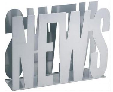 Porte revue News argent