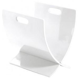 Porte revue blanc laqué Tracy