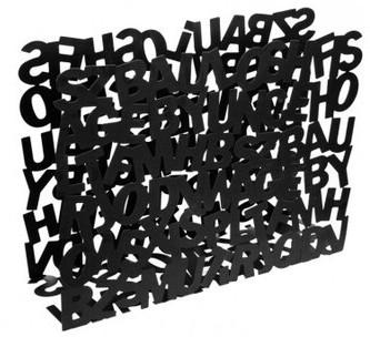 Porte revue ABC noir