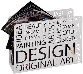 Porte revue blanc Design