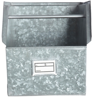 Rangement, casier mural en zinc House Doctor 45 x