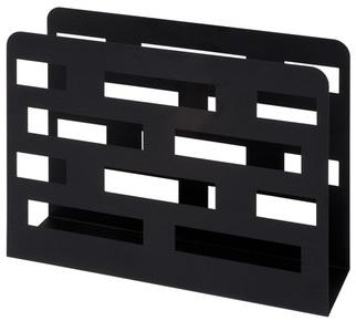Porte revue noir Dolmy