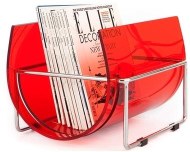 Porte revue The Basin - Rouge