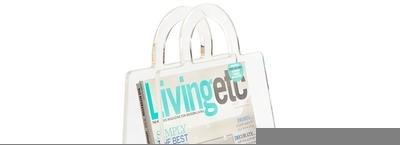 Porte revue Handbag - Transparent