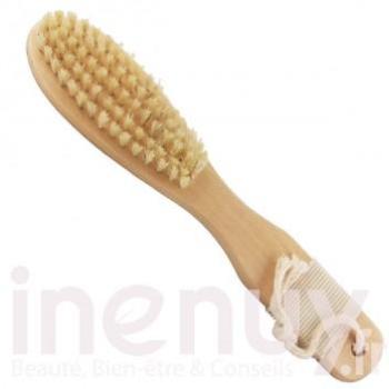 Brosse Pieds double face - Nettoyante et Exfoliante Brosse Pieds double face -