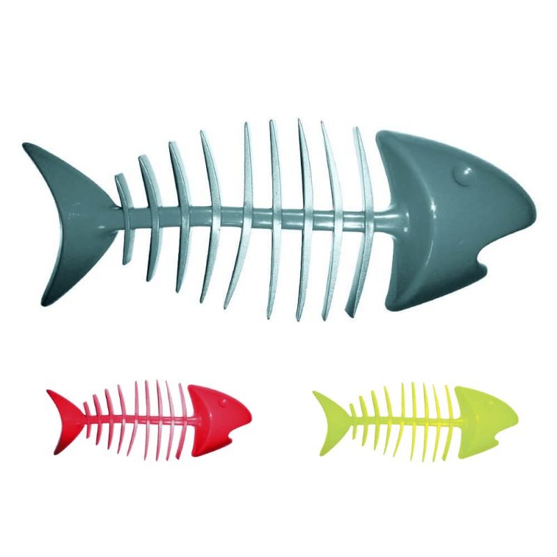 Porte savon en forme d arête de poisson en PVC de MSV Porte savon en forme d arête