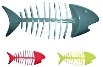 Porte savon en forme d arête de poisson en PVC de