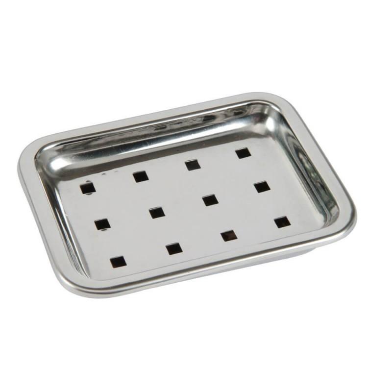 Porte savon à poser en inox brillant Cordoba de MSV Porte savon à poser en inox