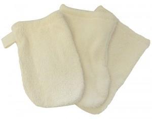 LULU NATURE Lot de 3 Gants Enfant Coton Bio - Ecru LULU NATURE Lot de 3 Gants