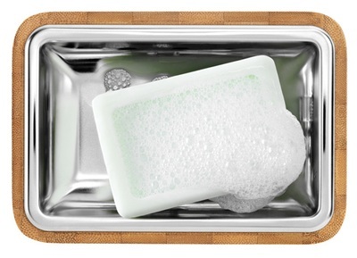 Porte-savon Simplehuman Ensemble Bambou
