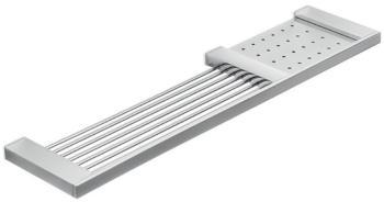 Etagère porte-savon de douche avec grille amovible Etagère porte-savon de douche
