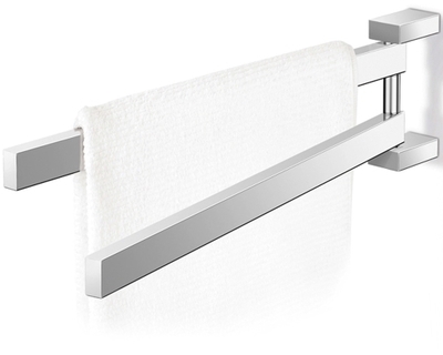 Porte-serviette pivotant Zack Linea - brillant