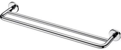 Porte-serviette inox - 2 barres - Delabie Porte-serviette inox - 2 barres
