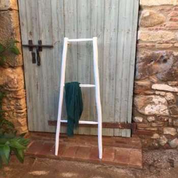 Cosydar - Echelle porte-serviettes bois de peuplier Cosydar - Echelle porte-serviettes
