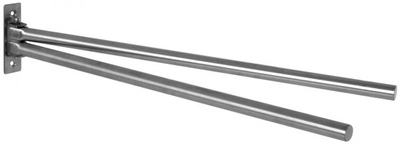 Porte-serviettes 2 barres mobiles en inox Inox PLANETE Porte-serviettes 2 barres