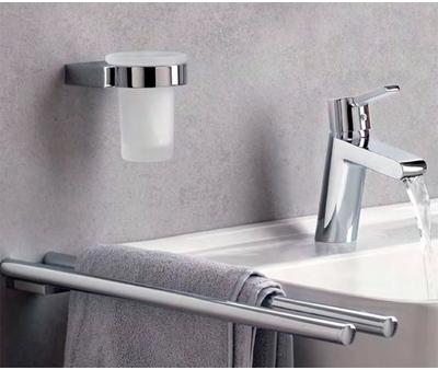 Porte-serviettes 2 bras A-XES - KLUDI Porte-serviettes 2 bras A-XES