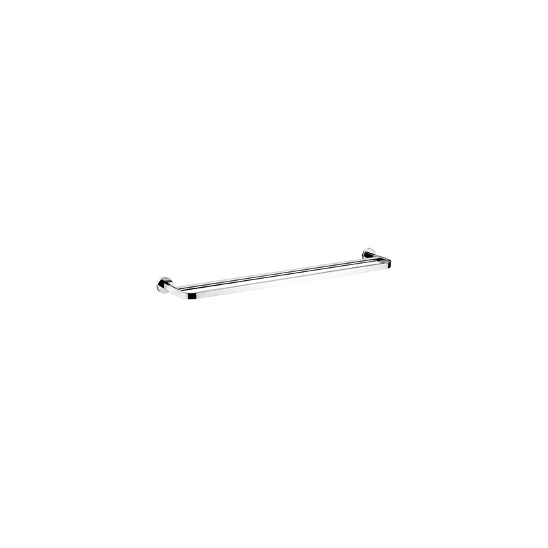 Barre Porte Serviette Double - Chromée - Charm