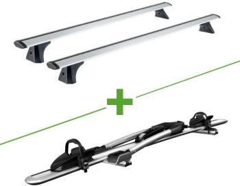 Pack barres et porte vélo Cruz Airo Upright compatibles Pack barres et porte vélo