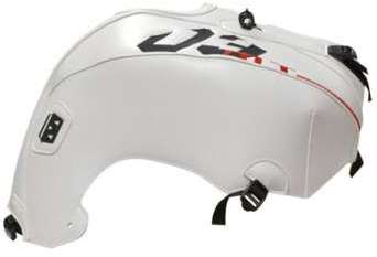 Yamaha MT03 Blanc et Logo 2006-2011 - Protège Réservoir Yamaha MT03 Blanc et Logo