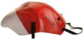 Yamaha FJR 1300 Rouge Gris Argent 2006-2015 - Protège Yamaha FJR 1300 Rouge Gris