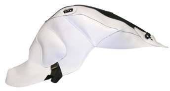 BMW K1300 S Blanc Noir mat 2005-2015 - Protège Réservoir BMW K1300 S Blanc Noir mat