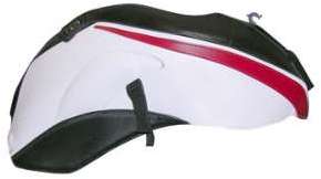 Yamaha FZ1 Noir Blanc Rouge 2006-2015 - Protège Réservoir Yamaha FZ1 Noir Blanc Rouge