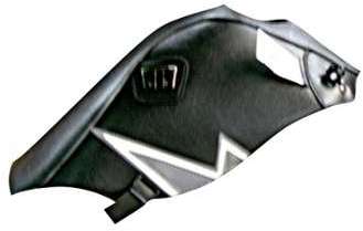 Yamaha XT 660 Noir Déco Acier Blanc 2004-2011 - Protège Yamaha XT 660 Noir Déco Acier