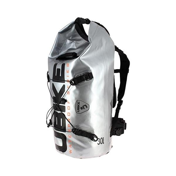 Sac modulable étanche Ubike Cylinder 30L Argent Sac modulable étanche Ubike