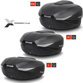 TOP CASE SHAD SH 58X CARBONO EXPANDIBLE