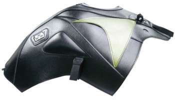Honda CBF 600 S Vert Noir 2004-2011 - Protège Réservoir Honda CBF 600 S Vert Noir