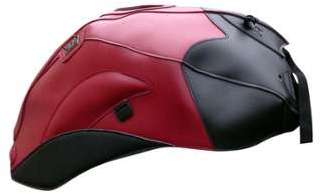 Yamaha Fazer Rouge foncé Noir 2006-2015 - Protège Réservoir Yamaha Fazer Rouge foncé Noir
