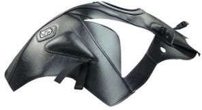 Honda CBF 600 S Noir Blanc 2004-2011 - Protège Réservoir Honda CBF 600 S Noir Blanc