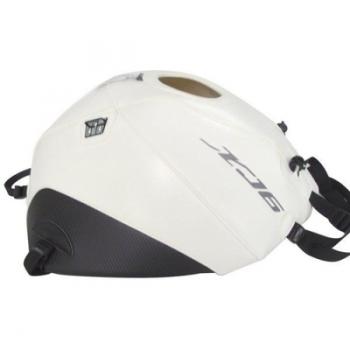 Yamaha XJ 6 DIVERSION N F 2009-2015 Blanc Noir - Protège Yamaha XJ 6 DIVERSION N F